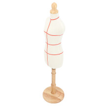 Female Dress Form Beech Wood Stable Dress Form Mannequin Torso with Stand for Display Sewing Clothing