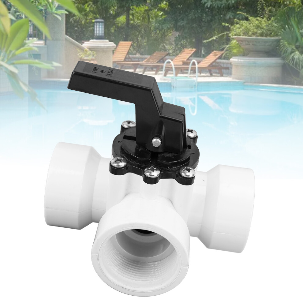 3 Way Diverter Valve Female G1â1/2In Female Thread Plastic Replacement Part For Zodiac Jandy 4715 Swimming Pool Spa 6951314245110