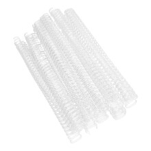 50 Stück doppelte Spiralbindung, Spine 180 Blatt, 19 mm, Weiß