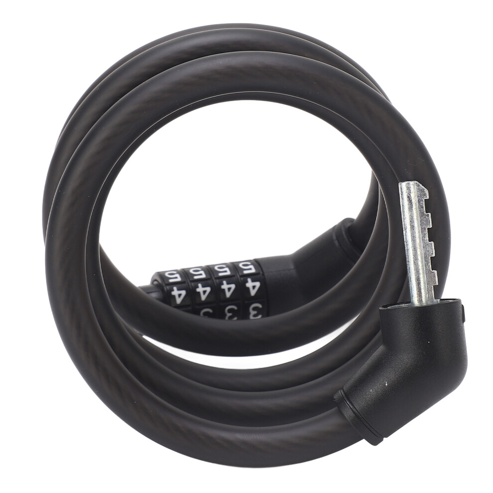 Bike Cable Lock Anti Theft Password Lock Security Combination Lock for Mountain Bike Electric Motorcycle Scooter-image-OPC-PHQSYXP-NEW