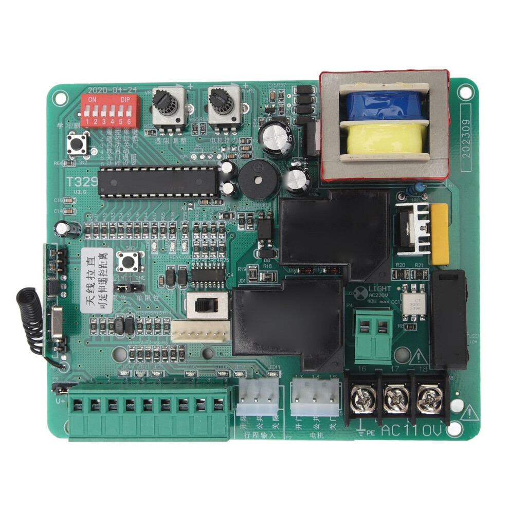 Universal Circuit Control Board For Sliding Gate Opener Main Electronic Control Board For Sliding Gate Motor 110V 7691314250910