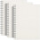 3 Pack Healwe Squared Spiral Notebook- A5 Graph Grid Wirebound Journal 1