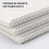 3 Pack Healwe Squared Spiral Notebook- A5 Graph Grid Wirebound Journal 2