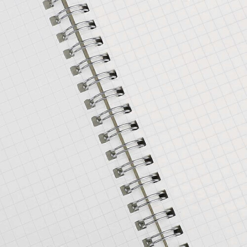3 Pack Healwe Squared Spiral Notebook- A5 Graph Grid Wirebound Journal 2