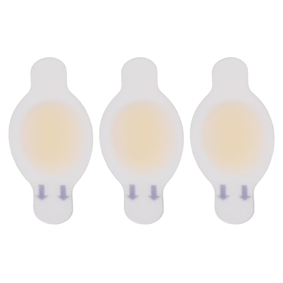 10pcs Gel Blister Pads Half Size Gel Blister Cushions Soft Durable Blister Prevention Heel Pads for Shoes