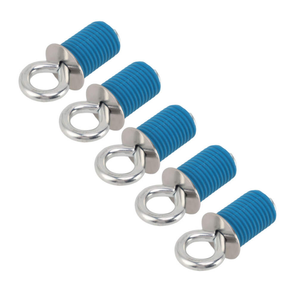 5Pcs Atv Anchor 1In Enhanced Friction Tie Down Anchor Replacement For Polaris Rzr Sportsman Ace Blue 9331314253990
