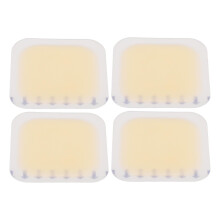 10 Stück Gel-Blasenpflaster 50x50mm dünn transparent