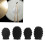 4 Stück Silikon-Drumstick-Dämpfer-Set - < 10 mm Köpfe 15