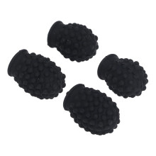 4 Stück Silikon-Drumstick-Dämpfer-Set - < 10 mm Köpfe