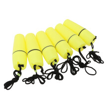 6PCS Kayak Container Bottle ABS Waterproof Portable Kayak Sealed Bottle Dry Canister with Hook Rope for Diving Snorkeling Surfing Kayaking