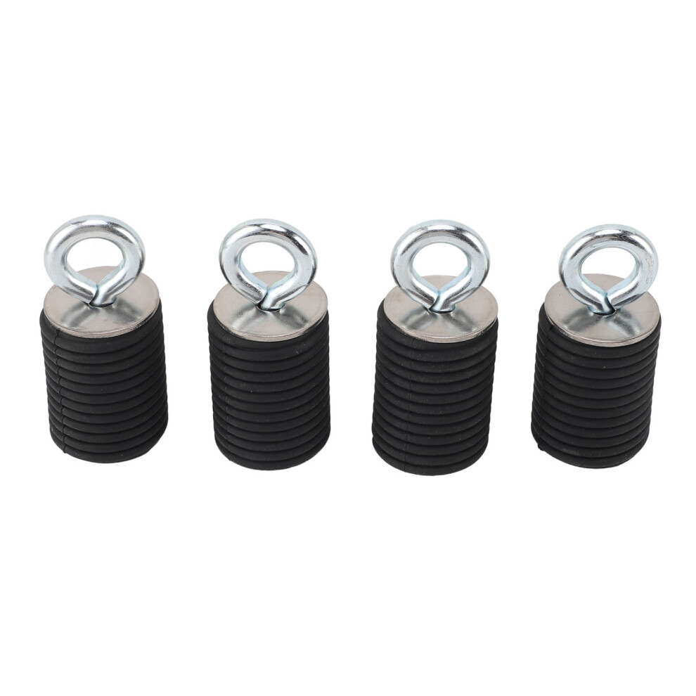 4Pcs Atv Lock Ride Tie Down Anchors 1.45In Rubber Stainless Steel Utv Anchor Replacement For Polaris Ranger 6951314260175