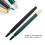 2er Pack Microblading-Pen 13,2  1 cm Schwarz-Aluminium 6