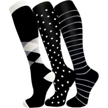 3 Pack Copper Compression Socks - Unisex Compression Socks Circulation - Best for Medical