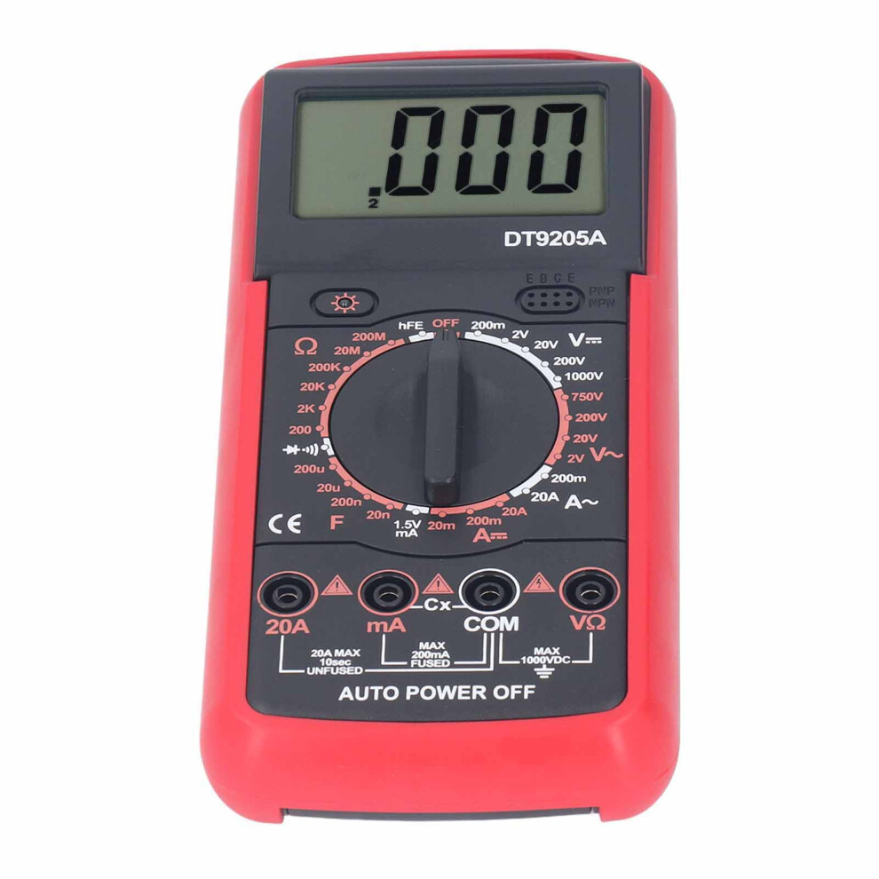 Digital Multimeter Electrical Voltage Tester Set High Accuracy Multifunctional Multi Meter 8481314264449