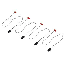 4er-Set ABS-Stopp-Schalter für Laufband mit Magnet