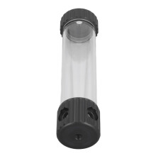 Cylindrical Water Cooling Reservoir Built in Filter Transparent 515ml Water Cooler Tank for PC Computer 265mm Black