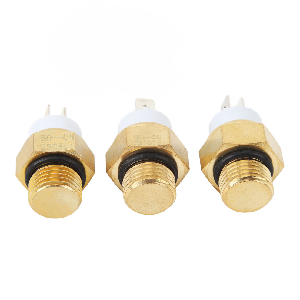 3Pcs Engine Radiator Coolant Fan Temperature Sensor Switch M16x1.5mm Water Temp Switch For Cb250 Cb600 Cbr600 Cb900 3201314272115