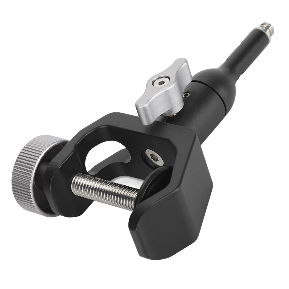 Tripod Mount Umbrella Holder Aluminum 360 Degree Rotation Outdoor Camera Tripod Umbrella Metal Clip Bracket Stand Clamp For Photography Acc 9471314274530
