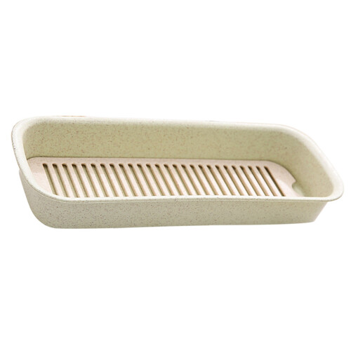 Kunststoff-Besteckbox mit Abtropfablage, 10,6 oz