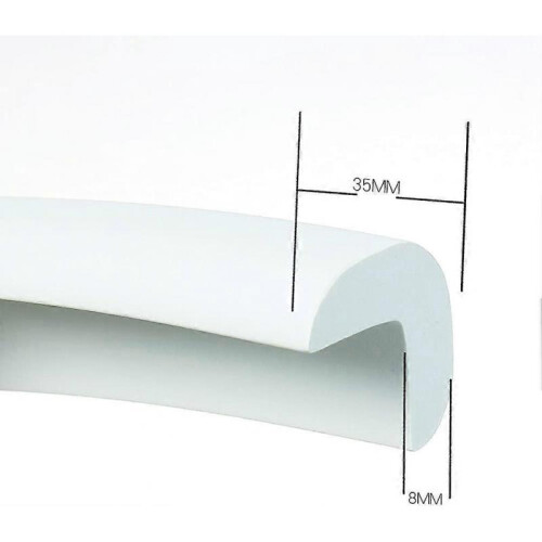 5 Meters L-Shaped Table Edge Protector Extra Thicken, Bumper Table Furniture Gift 1