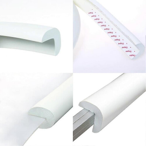 5 Meters L-Shaped Table Edge Protector Extra Thicken, Bumper Table Furniture Gift 2