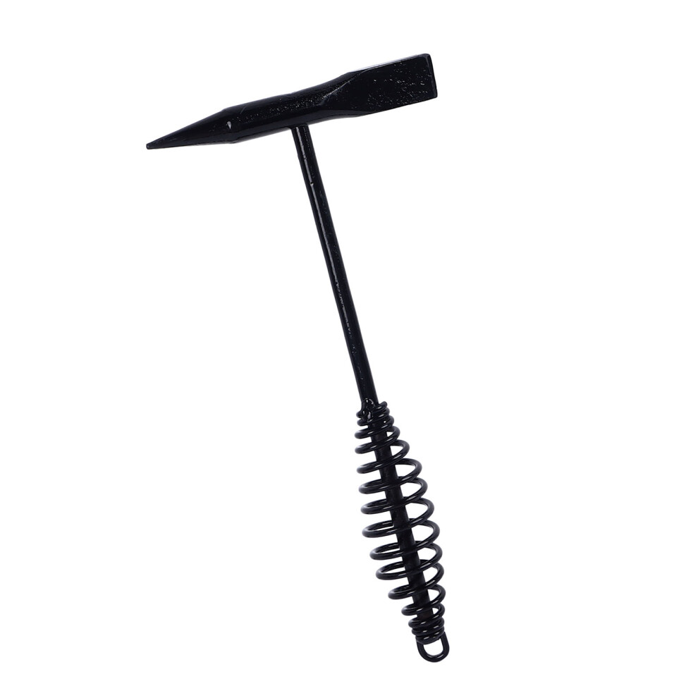 Welding Chipping Hammer Shock Reduction Steel Slag Removal Hammer Tool with Coil Spring Handle-image-OPC-PHQT69R-NEW