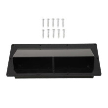 Exhaust Ventilation Cover ABS Automatic Wind Proof Damper Lockable Range Vent Cover for RV Home Camp