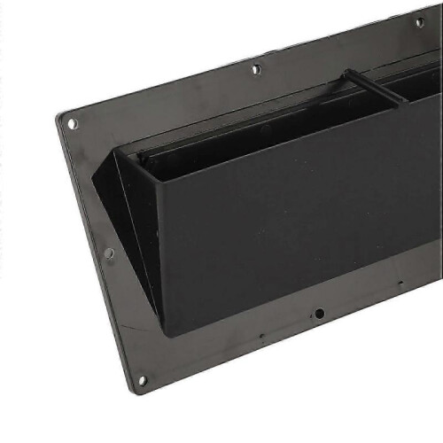 Exhaust Ventilation Cover ABS Automatic Wind Proof Damper Lockable Range Vent Cover for RV Home Camp 2