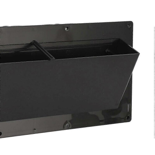 Exhaust Ventilation Cover ABS Automatic Wind Proof Damper Lockable Range Vent Cover for RV Home Camp 1