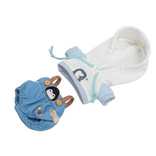 7,8-Zoll-Puppenanzug Verkleidungs-Hoodie Baumwolle 20 cm Plüsch