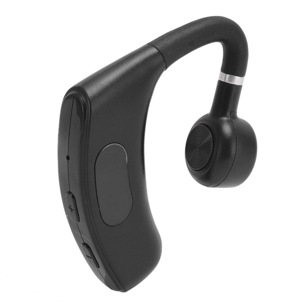 Single Ear Bluetooth Headset Bt 5.4 Noise Reduction Long Standby Time 180 Degree Wireless Earpiece With Digital Display Black 8451314285119