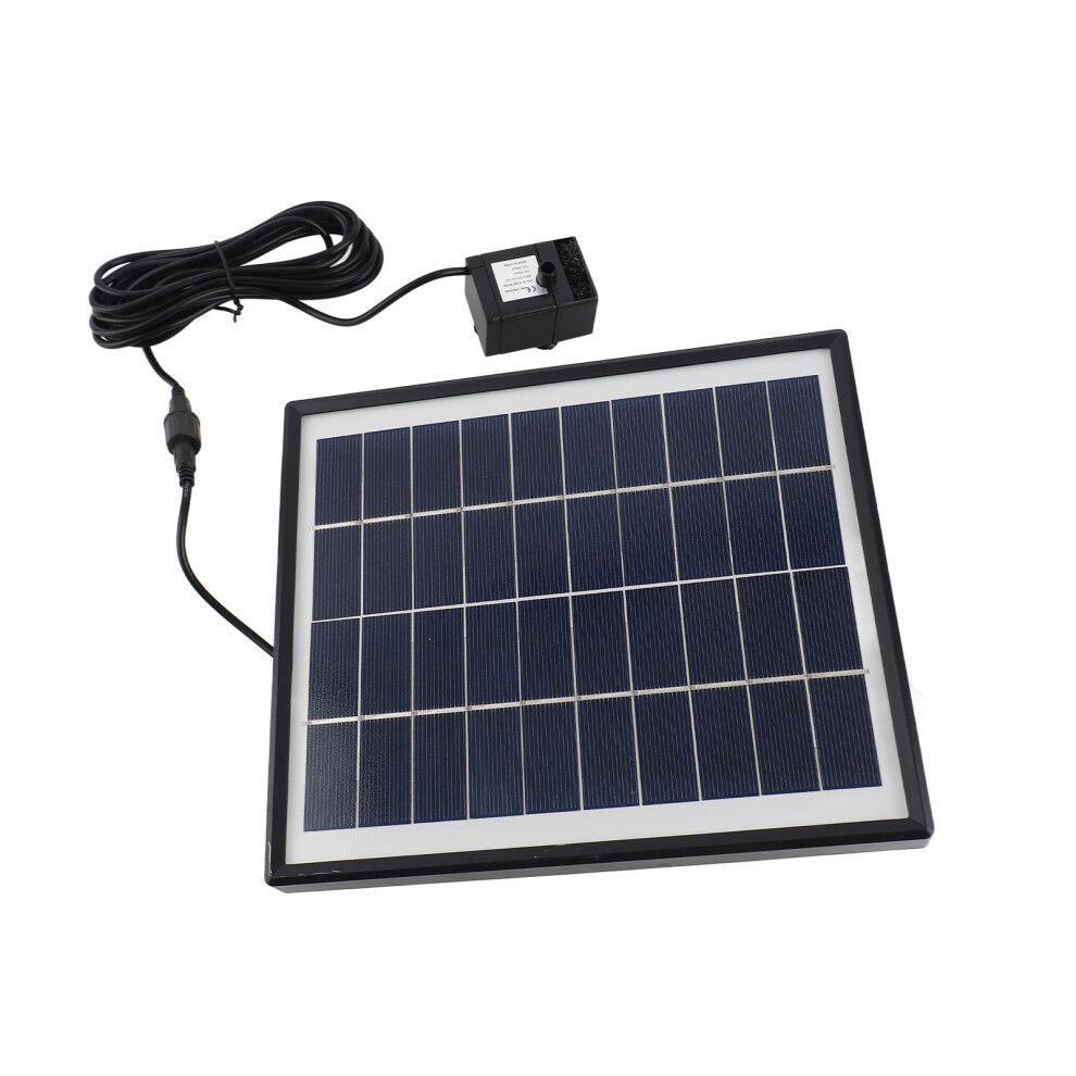 Solar Fountain Pump 6.5W 6 Fountain Modes Energy Saving Solar Water Pump For Pool Garden Yard 9391314285759
