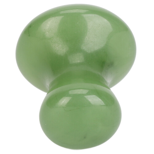 Pilzförmige Gua Sha Stein Grün 1 Stück