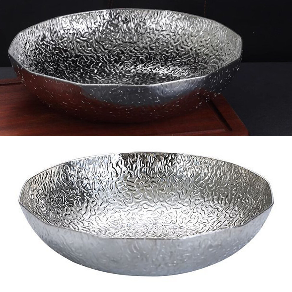 Stainless Steel Flat Hot Pot Even Heat Distribution Multifunctional Nonstick Hot Pot Cookware for Home Commercial Use 8.7in Eight Sided-image-OPC-PHQT6N5-NEW