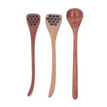 3pcs Honey Dipper Stick Multipurpose Long Handle Reusable Wooden Honey Dipper Spoon for Honey Coffee Tea