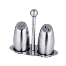 Stainless steel seasoning bottle set with frame