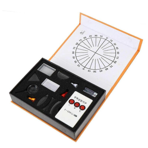 1 Set/17pcs Practical Optical Concave Convex Lens Set for Physical Optical 2