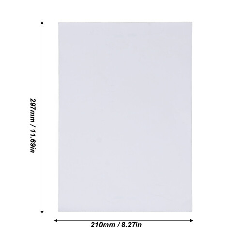 100 Sheets A4 Thermal Printer Paper Folded Waterproof Oil Scratch Resistant for Wrong Question Printing 1