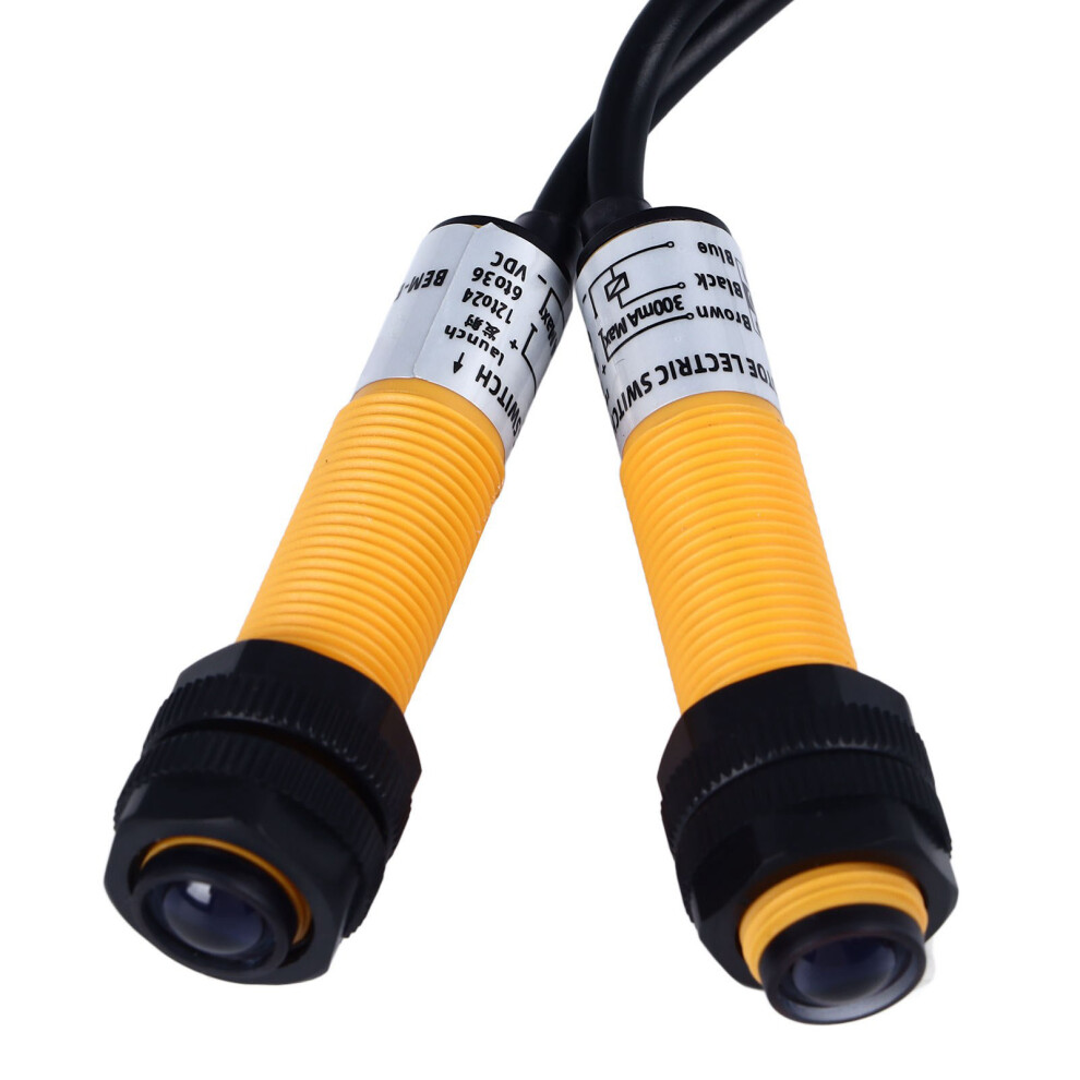 2Pcs M12 Photoelectric Switch Pnp Dc Normally Open Fast Induction Proximity Sensor With Led Indicator 6931314300521