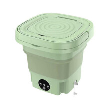 Portable Washing Machine,Folding Mini Washing Machine Sterilization Drying Washing Machine for Clot
