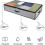 Under Bed Storage Bag 3-Pack, Large Non-Woven Foldable Under Bed Storage 4