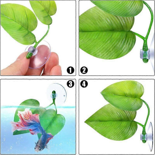 4 Pieces Healwe Fish Bed Sheet Hammock, Light And Realistic Resting Spot 2