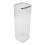Becher-Spender 94x94x281mm Transparent Silber 15