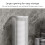 Becher-Spender 94x94x281mm Transparent Silber 9