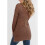 (L) Womens Long Sleeve Henley Shirts Button Down V Neck Loose Fit Solid Workout Basic Casual S-2XL 4