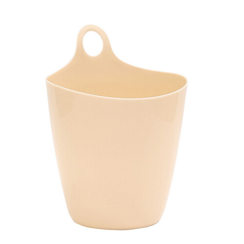 Hängender Mülleimer Mini 12,5 x 16,7 x 7,7 cm Beige
