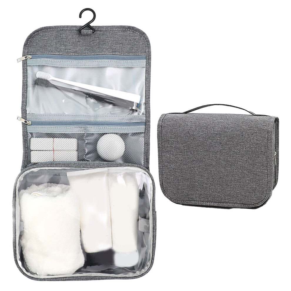 Hanging Toiletry Bag Waterproof Wet and Dry Storage Large Capacity Cosmetic Makeup Pouch for Men-image-OPC-PHQT852-NEW