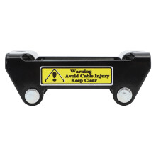 Winch Roller Fairlead 2000LB Load Bearing High Strength Electric Winch Cable Guide