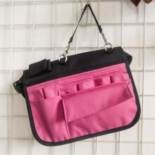 Krankenschwester-Hüfttasche Mehrfach-Fächer-Werkzeugtasche 21x26 cm Pink