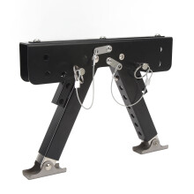 RV Step Stabilizer Kit Versatile Adjustable Enhance Stability RV Stair Stabilizer for Trailer Motorhome